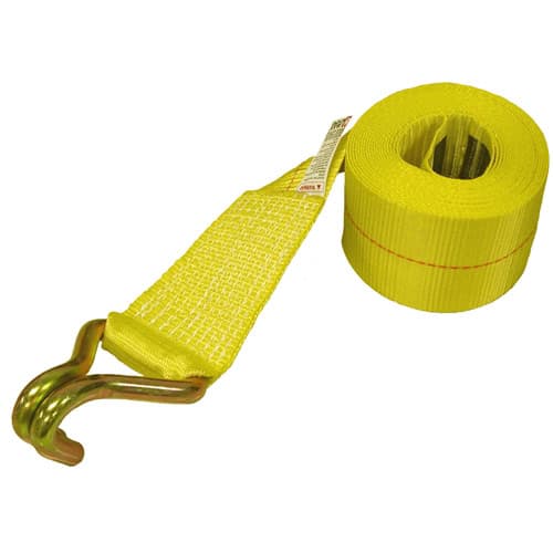 Lift All 61226 Loadhugger Winch Strap with U-Hook, 4