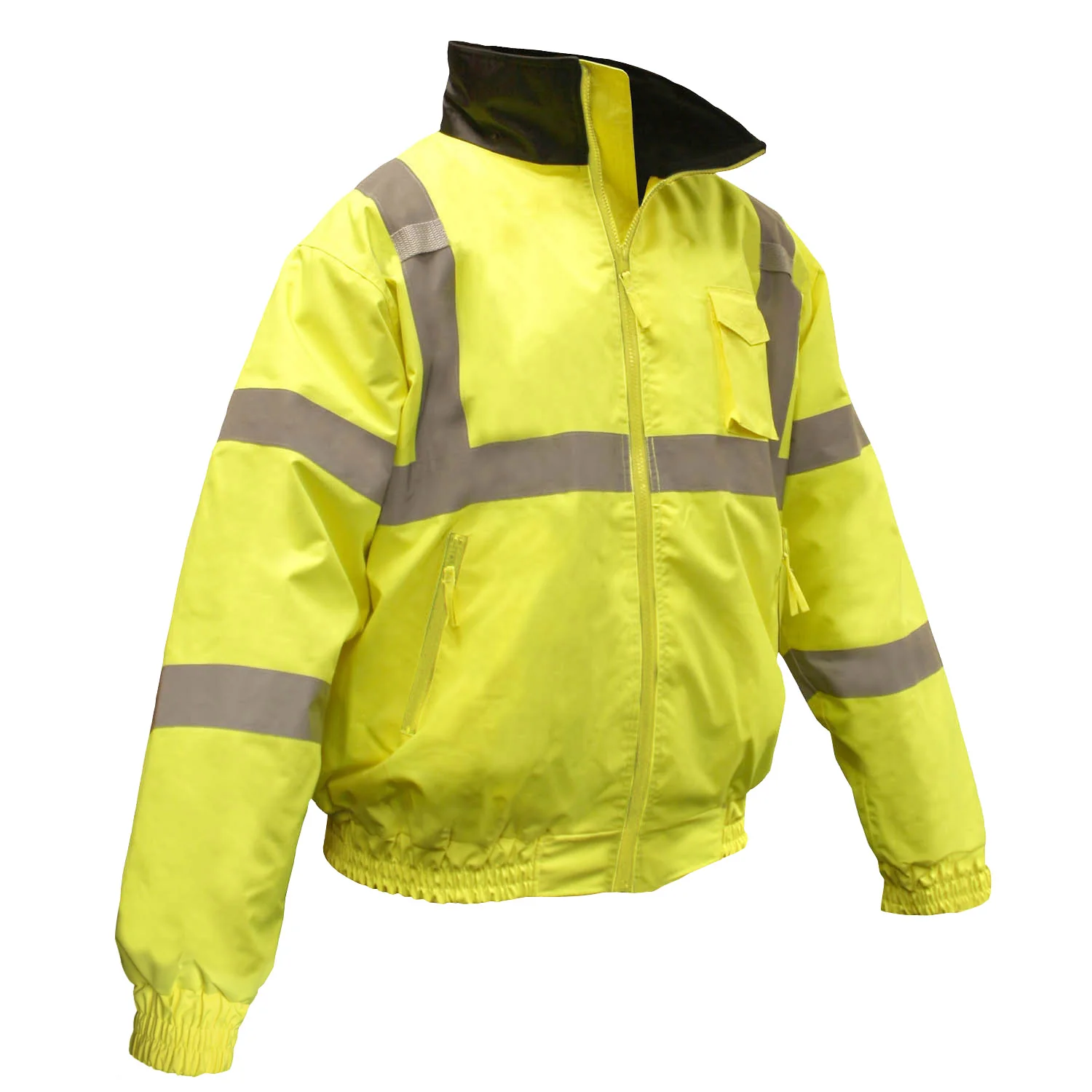 Radians SJ11Q-3ZGS-4X 4X Class 3 Quilted Bomber Jacket - Green - Mactool Shop