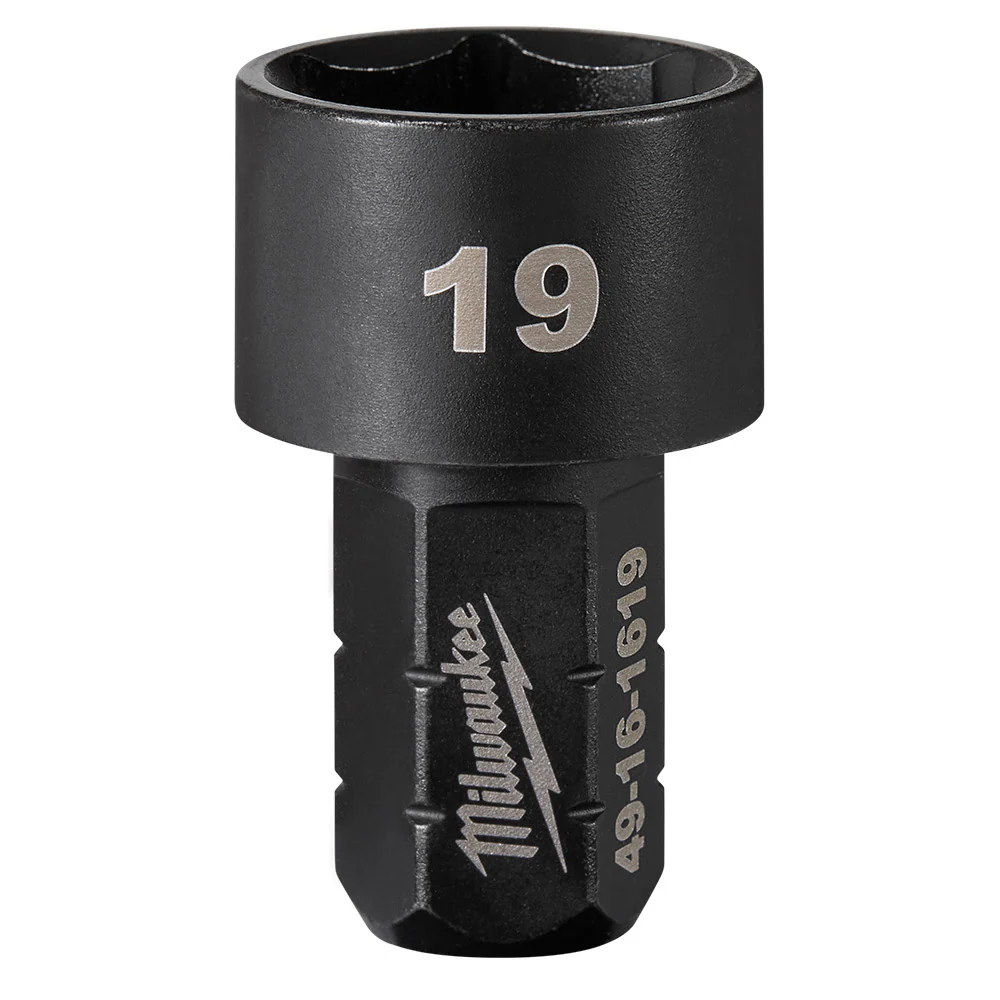 Milwaukee 49-16-1619 INSIDER Box Ratchet Socket 6 Point 19mm - Mactool Shop