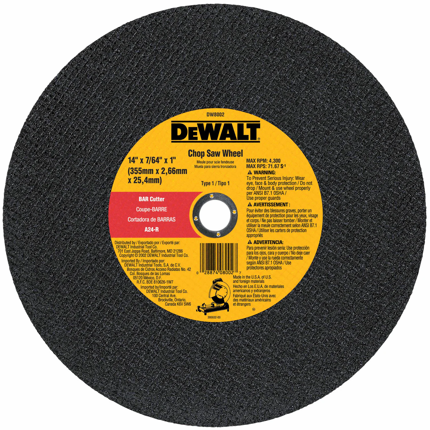 DeWalt DW8002 14