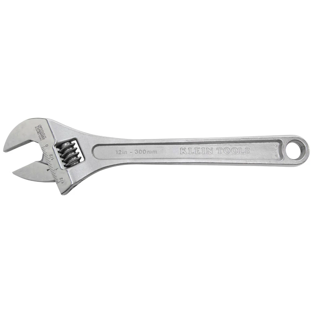 Klein Tools 507-12 Adjustable Wrench, Extra Capacity, 12