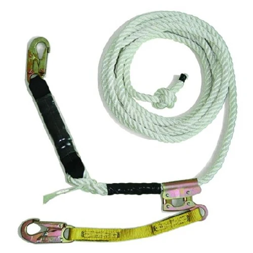 Guardian 11328 VLA-200 Vertical Lifeline Assembly 200' With 3 Strand White Polydac Assembly - Mactool Shop