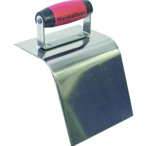 MarshallTown CT197SSD 15143 - 6 X 5 SS Curb Tool; 1 1/2R-DuraSoft Handle - Mactool Shop