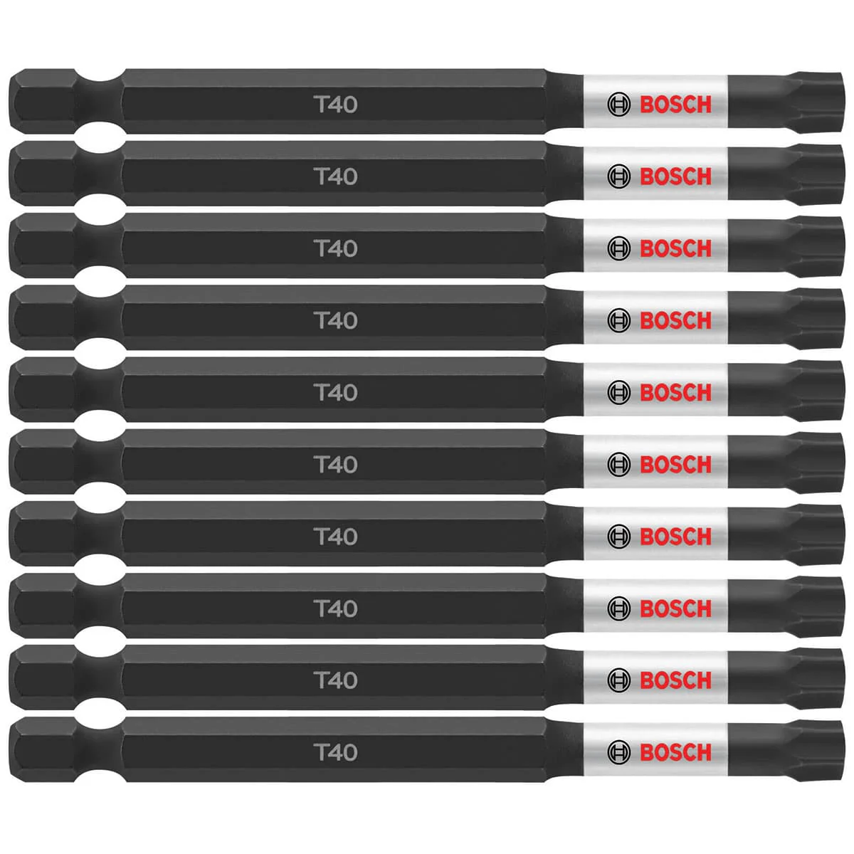 Bosch ITT4035B (10) Impact Tough 3.5 In. Torx #40 Power Bits (Bulk Pack) - Mactool Shop