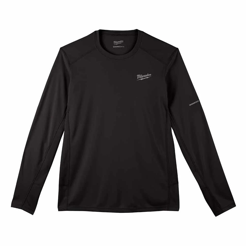 Milwaukee 415B WORKSKIN Lightweight Performance Shirt - Long Sleeve - Black - Mactool Shop