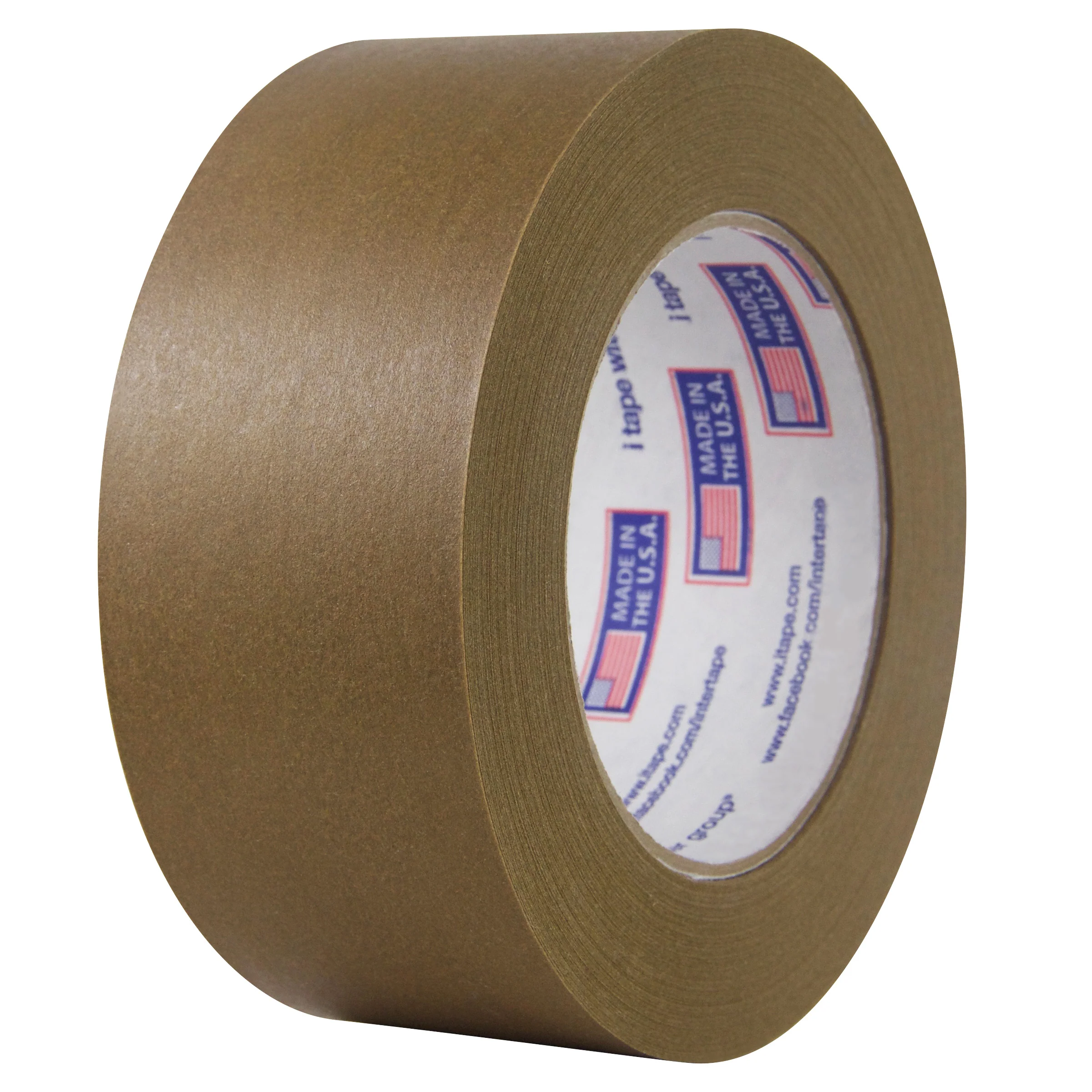 Intertape 525..72 525 Utility Grade Flatback Tape - Brown 72MM X 54.8M IPG-PLN 16 - Mactool Shop
