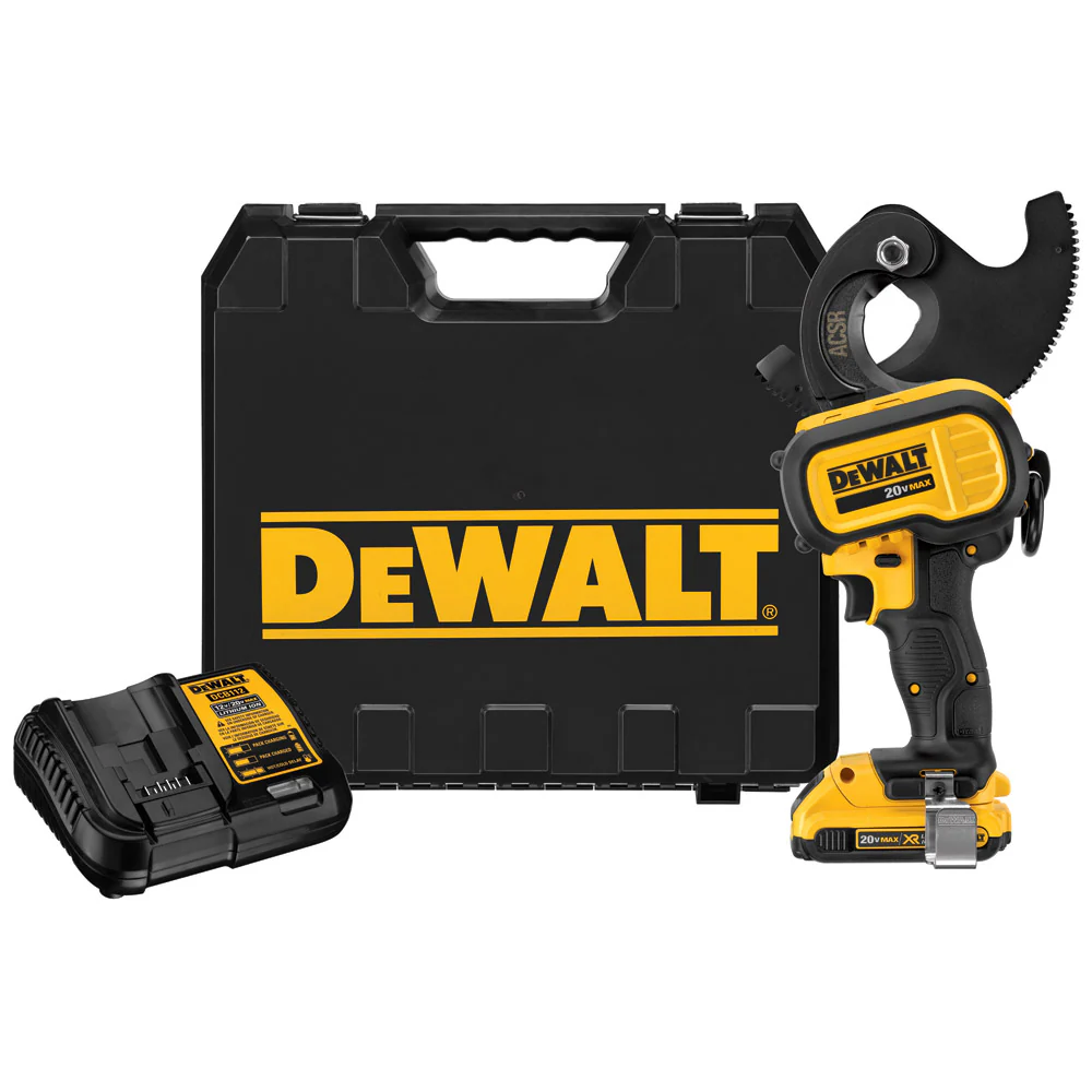 DeWalt DCE155D1 20V MAX Cordless ACSR Cable Cutting Tool Kit - Mactool Shop