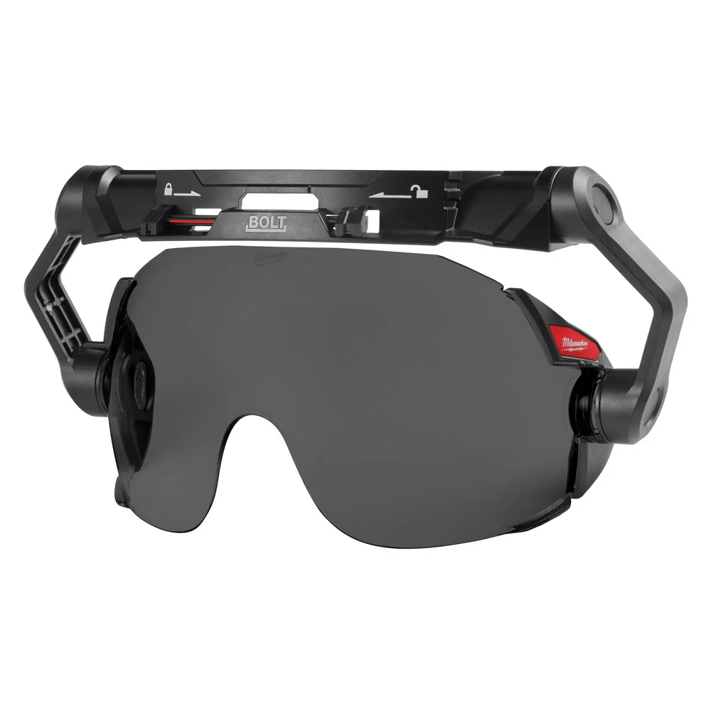 Milwaukee 48-73-1415 BOLT Eye Visor - Tinted Dual Coat Lens (Compatible with Milwaukee Safety Helmets & Hard Hats) - Mactool Shop