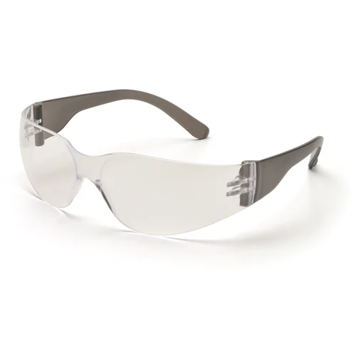 Pyramex SB4110S Intruder Eyewear Clear Lens Safety Glasses with Black Temples - Mactool Shop