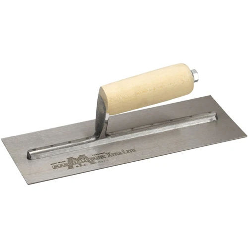 MarshallTown MX55 15266 - 10 X 4 Finishing Trowel Straight Wood Handle - Mactool Shop
