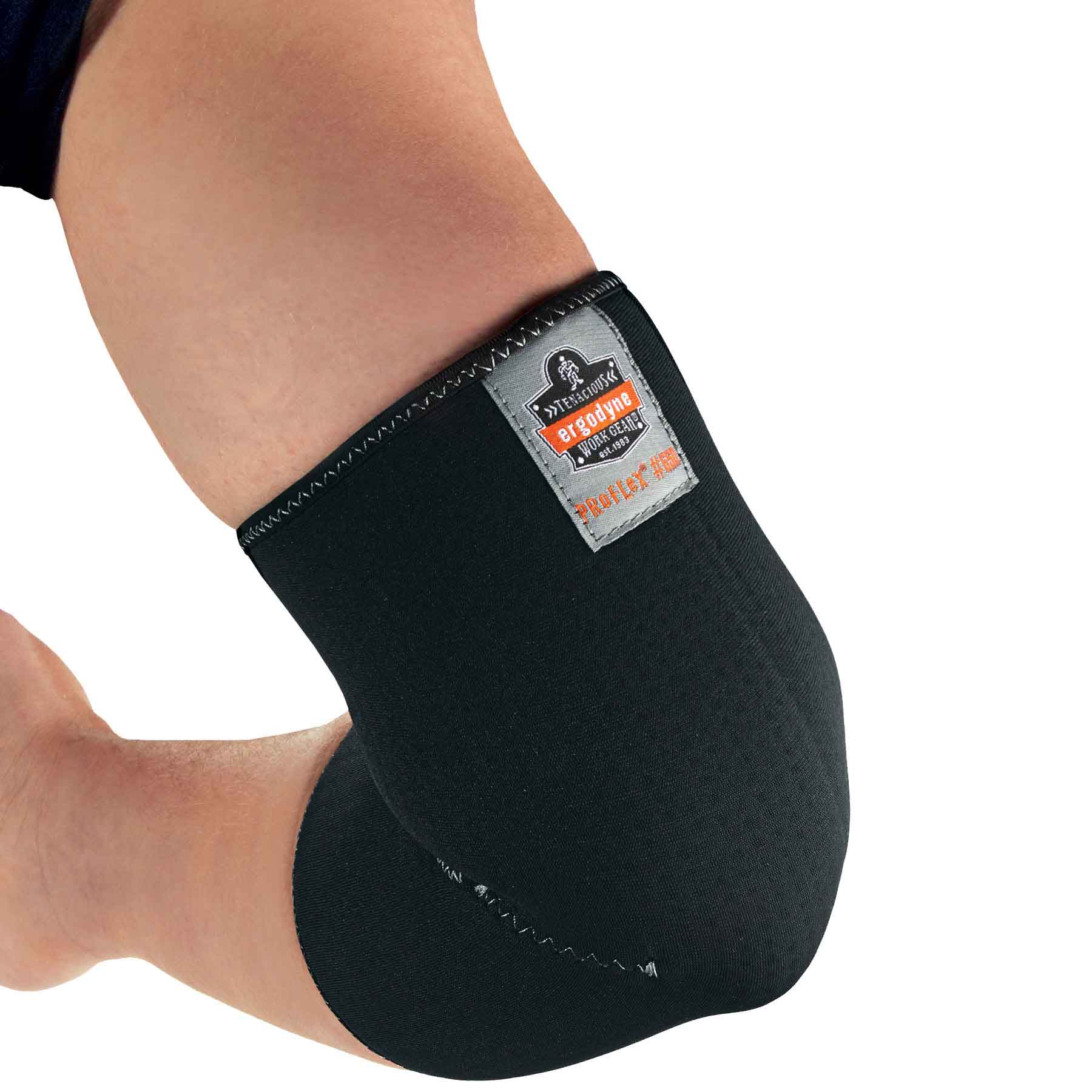 Ergodyne 16574 ProFlex 650 Neoprene Elbow Sleeve, Large, Black - Mactool Shop