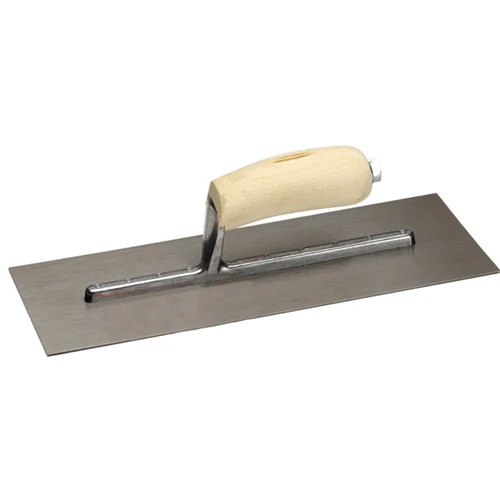 MarshallTown FT367 13806 - 13 X 5 Finishing Trowel Curved Wood Handle - Mactool Shop
