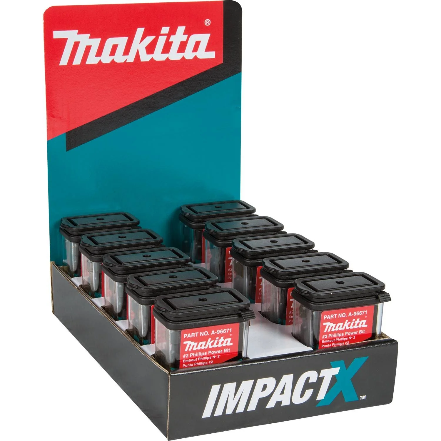 Makita A-96671-10 ImpactX #2 Phillips 2