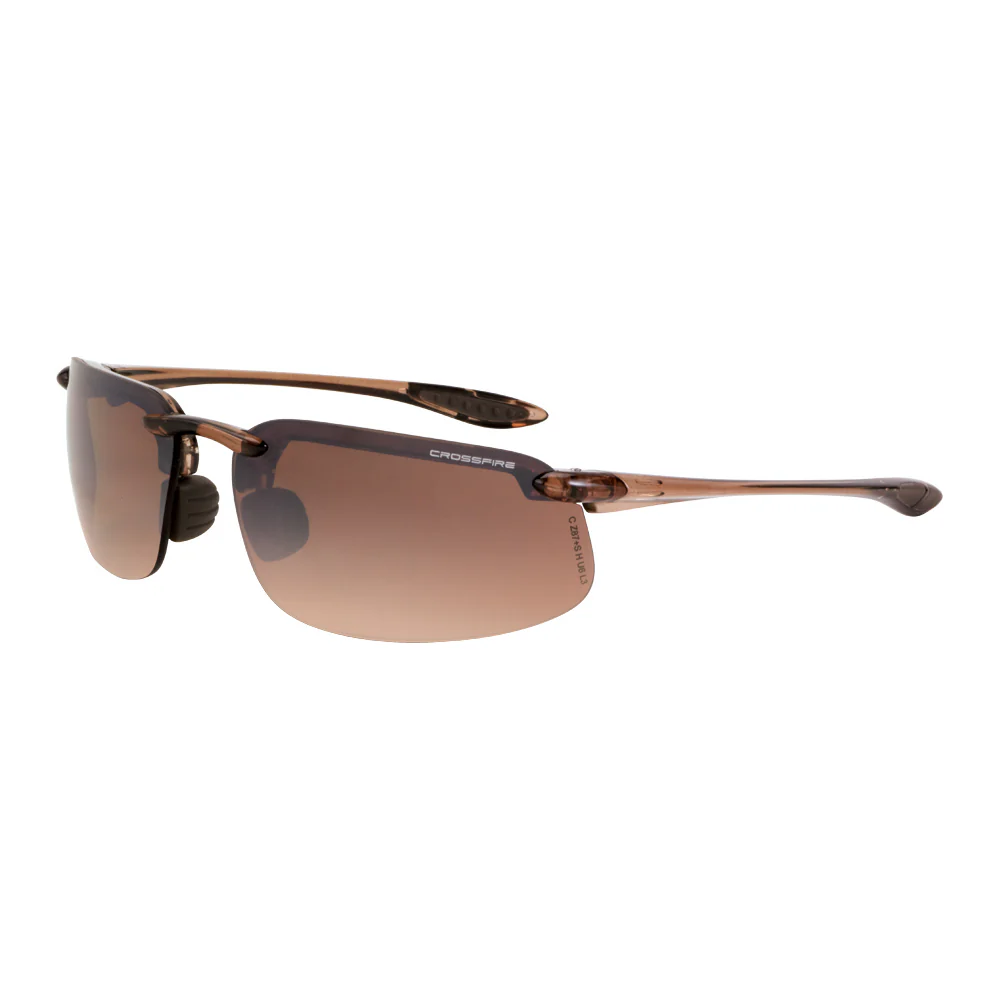 Crossfire ES4 - HD brown flash mirror / Shiny black frame - Mactool Shop
