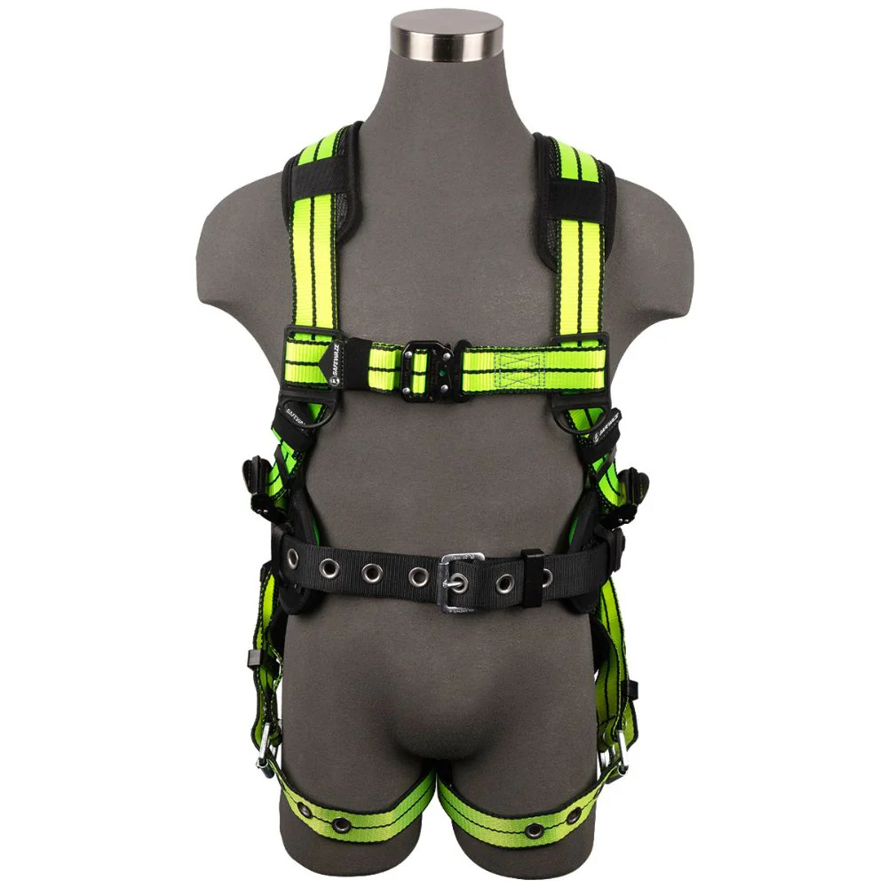 Safewaze 021-1434 PRO+ Construction Harness: 1D, QC Chest, TB Legs, Small - Mactool Shop