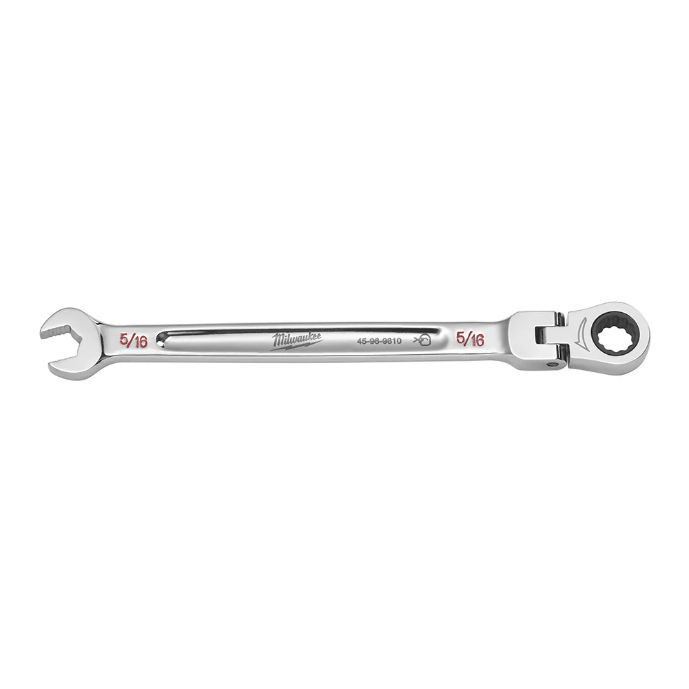 Milwaukee 45-96-9810 5/16in. Flex Head Combination Wrench - Mactool Shop