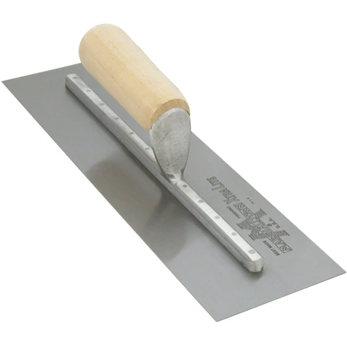 MarshallTown MX66 13246 - 16 X 4 Finishing Trowel Straight Wood Handle - Mactool Shop