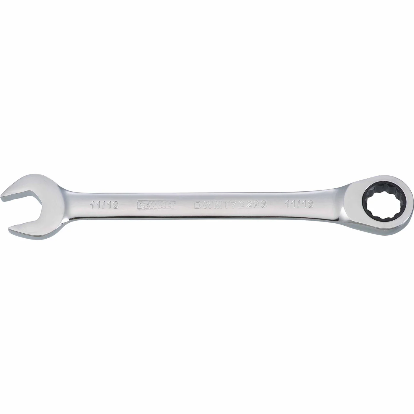 Dewalt DWMT72296OSP Mechanics Ratcheting Combination Wrench 11/16