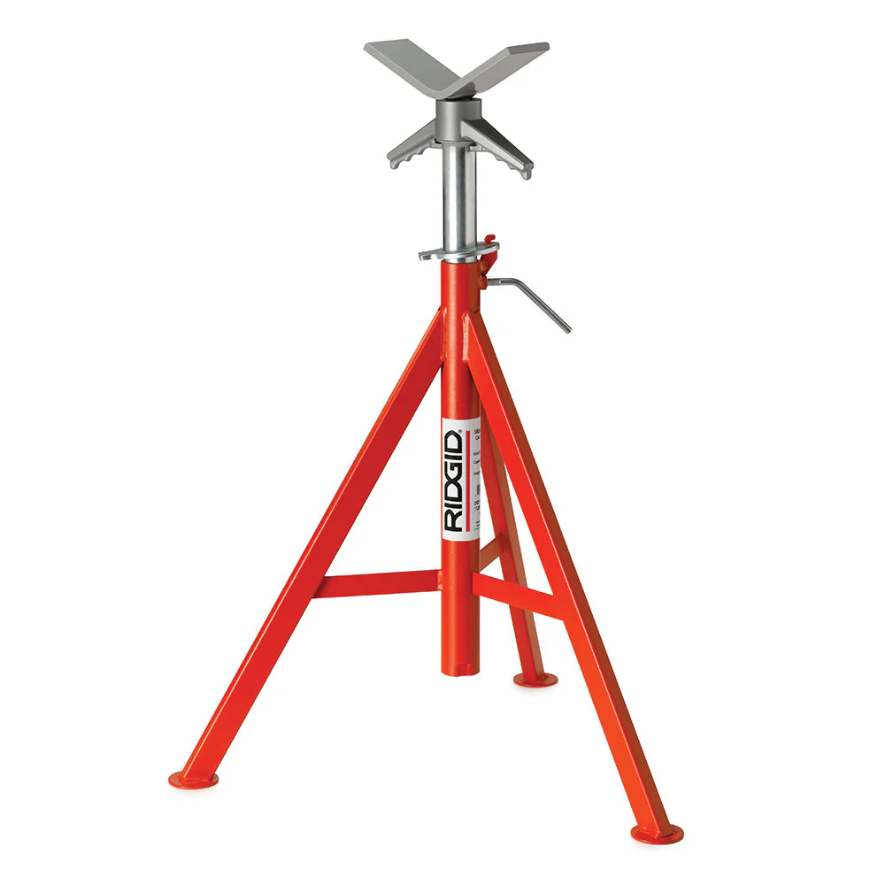 RIDGID 56662 VJ-99 V Head Pipe Stand, 28