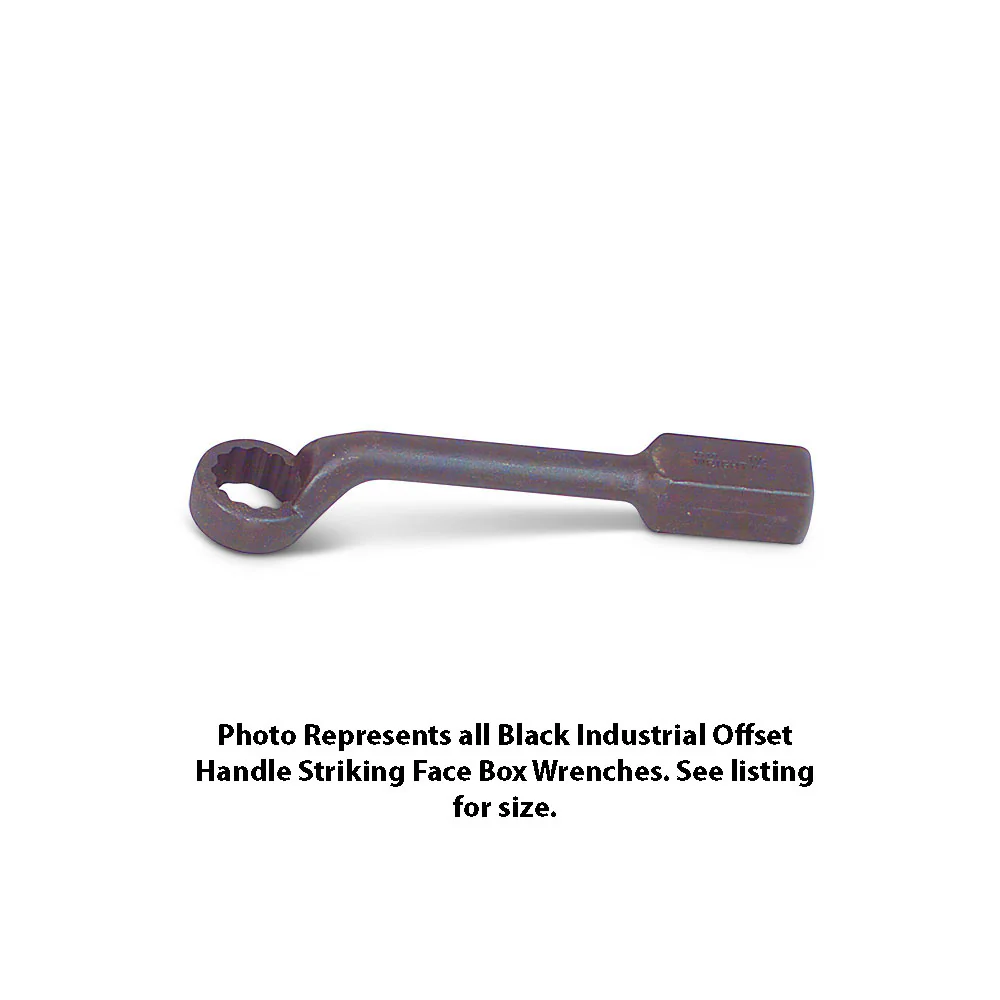 Wright Tool 1954 Striking Face Box Wrench 12 Point 45? Offset Handle 1-11/16