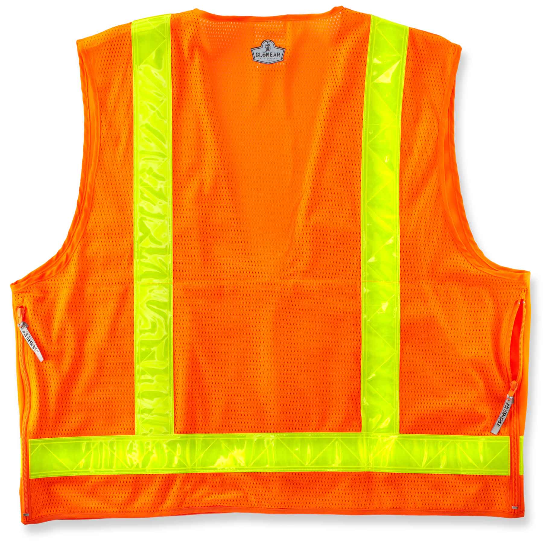 Ergodyne 21435 GloWear 8250ZHG Type R Class 2 Hi-Gloss Surveyors Vest, Large/XL, HV Orange - Mactool Shop