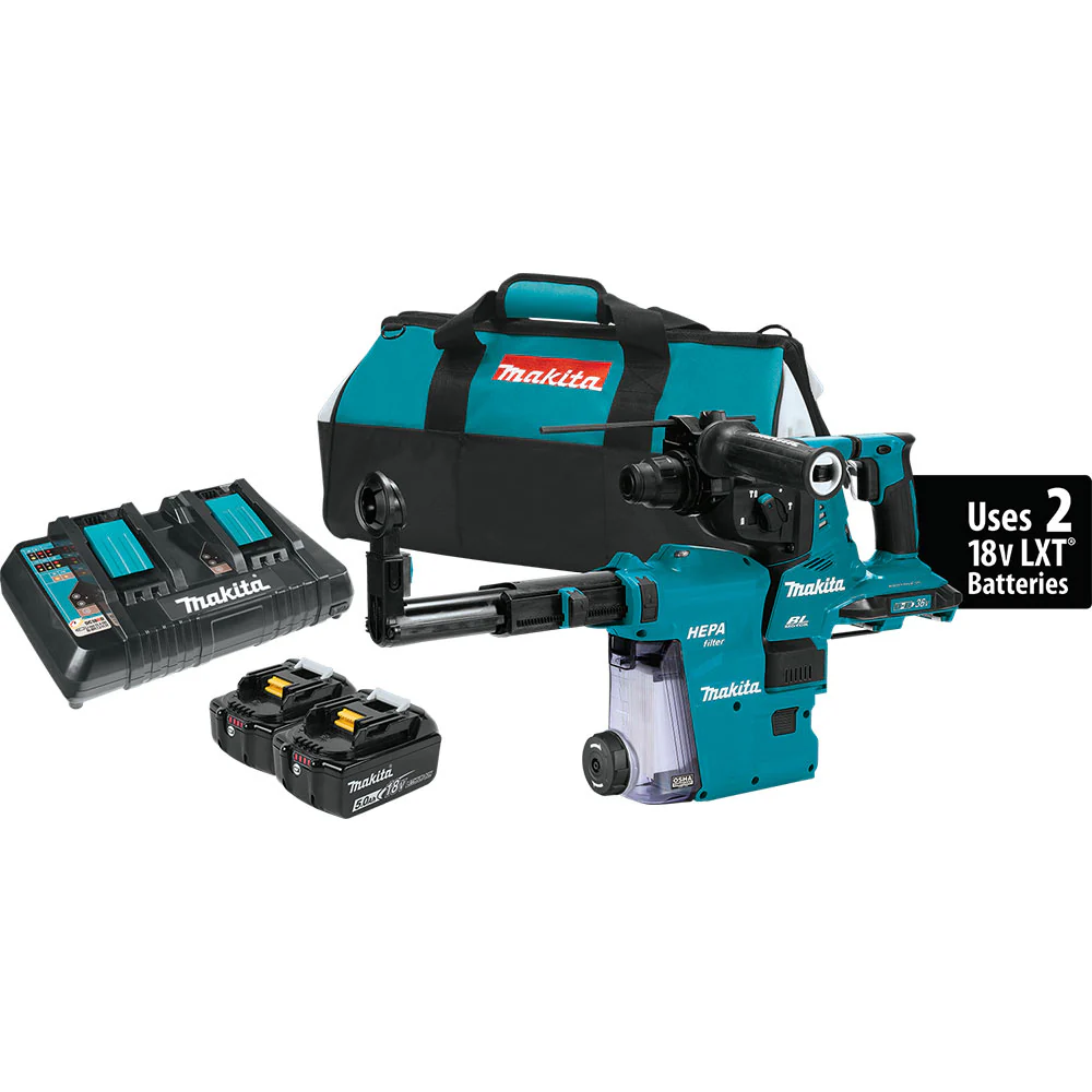 Makita XRH08PTW 18V X2 LXT 1-1/8
