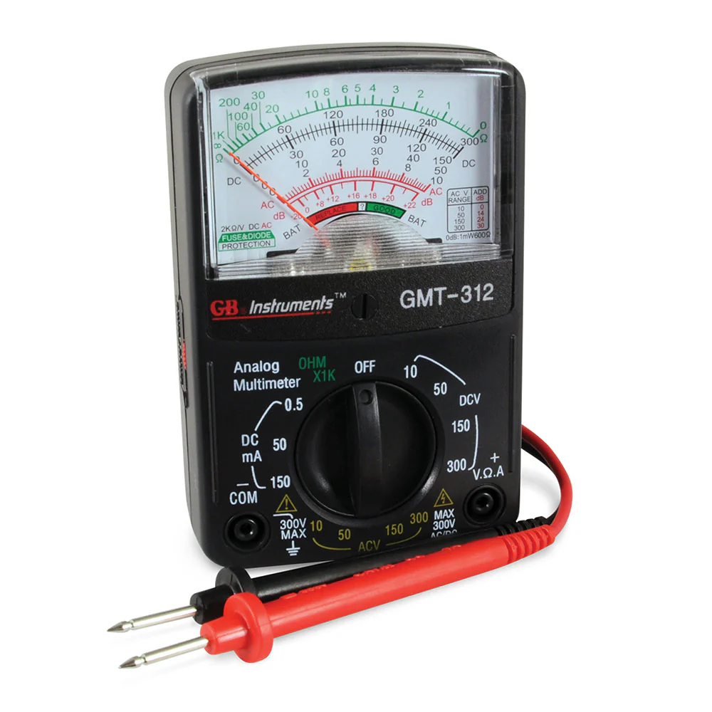 Gardner Bender GMT-312 5 Function 12 Range Analog Multimeter - Mactool Shop
