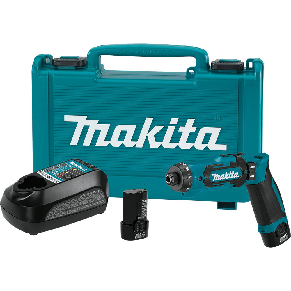 Makita DF012DSE 7.2V Lithium-Ion 1/4