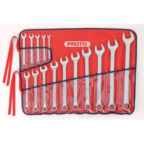 Proto J1200FASD 15 Pc. Combination ASD Wrench Set - 12 Point - Mactool Shop