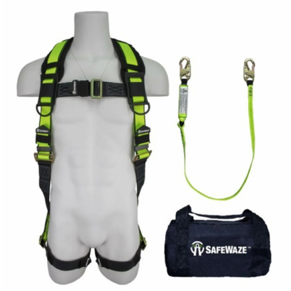Safewaze FS-126-XXL Fall Protection Kit with 2X-Large Sizing Harness - Mactool Shop