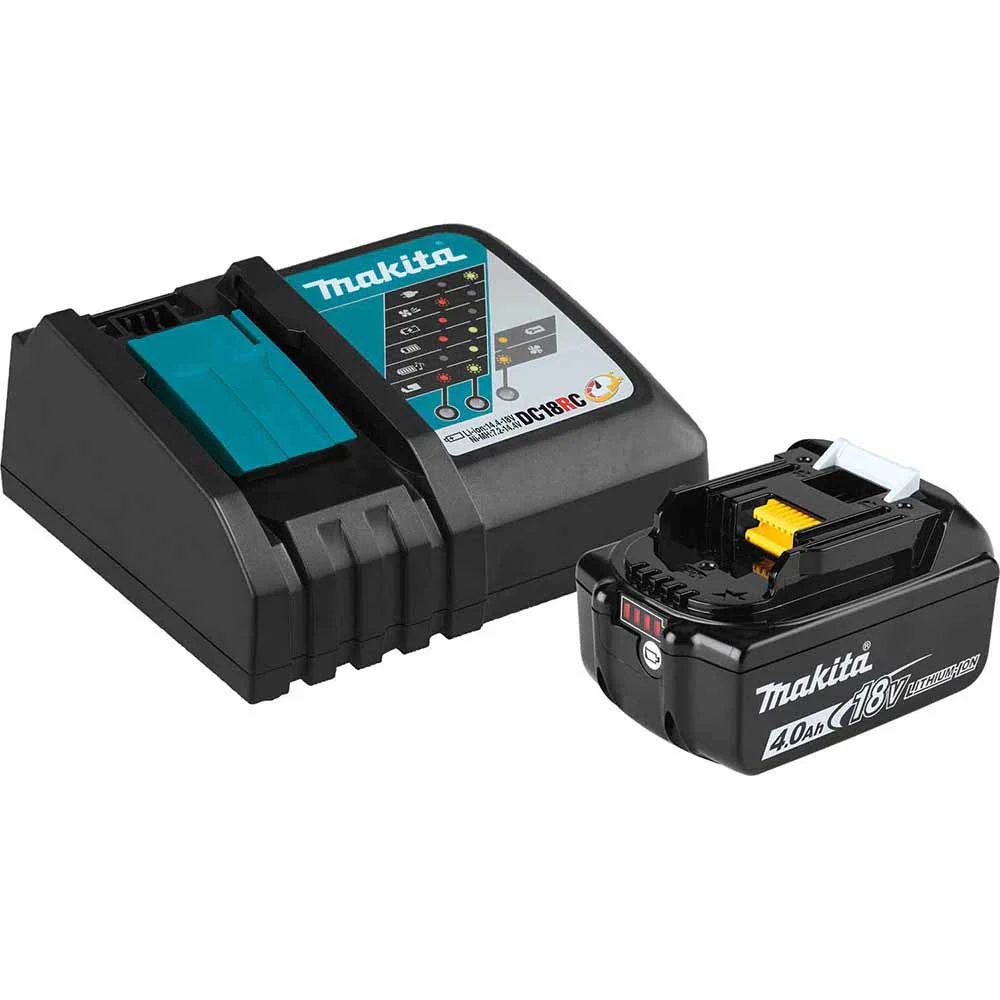Makita ADBL1840BDC1 Outdoor Adventure 18V LXT Lithium-Ion Battery and Charger Starter Pack (4.0Ah) - Mactool Shop