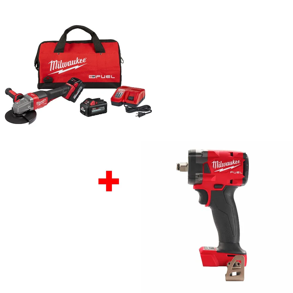 Milwaukee 2980-22 M18 FUEL GRINDER KIT w/ 2855-20 M18 1/2