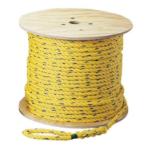 IDEAL 31-839 Pro-Pull Polypropylene Rope, 1/4 inch diameter x 250 feet long - Mactool Shop