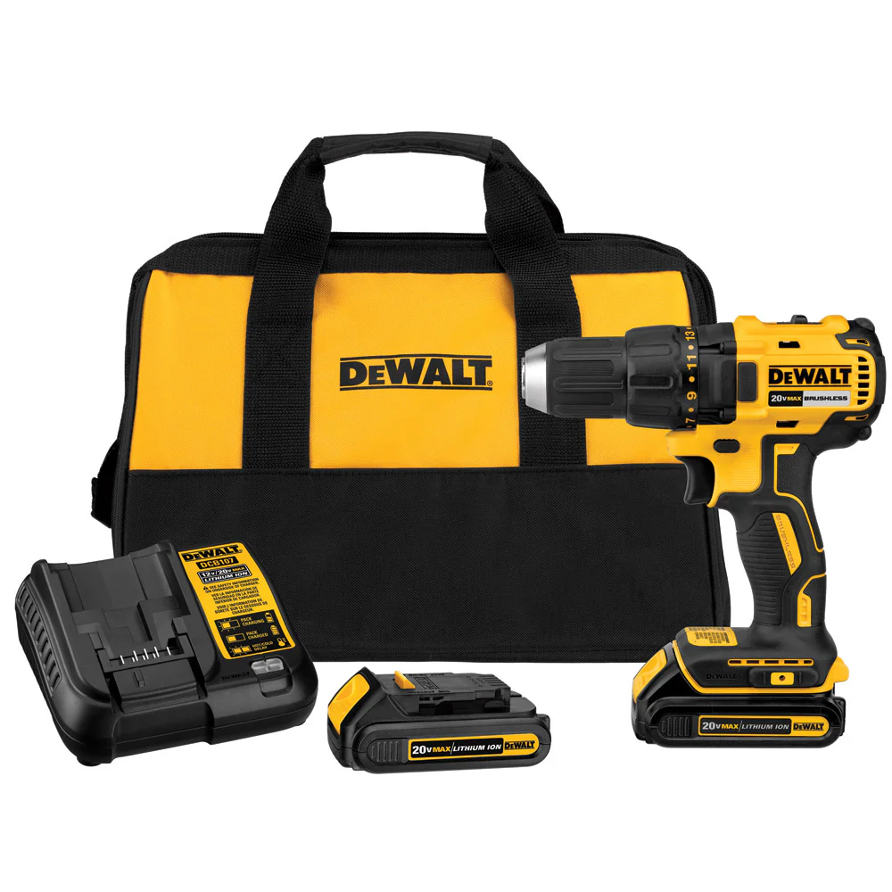 Dewalt DCD777C2 20V Max* Compact Brushless Drill/Driver - Mactool Shop