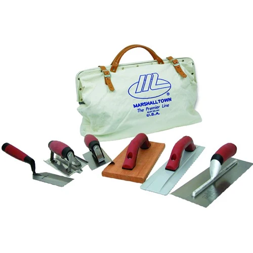MarshallTown CTK2 15902 - Concrete Tool Kit w/Canvas Tool Bag - Mactool Shop