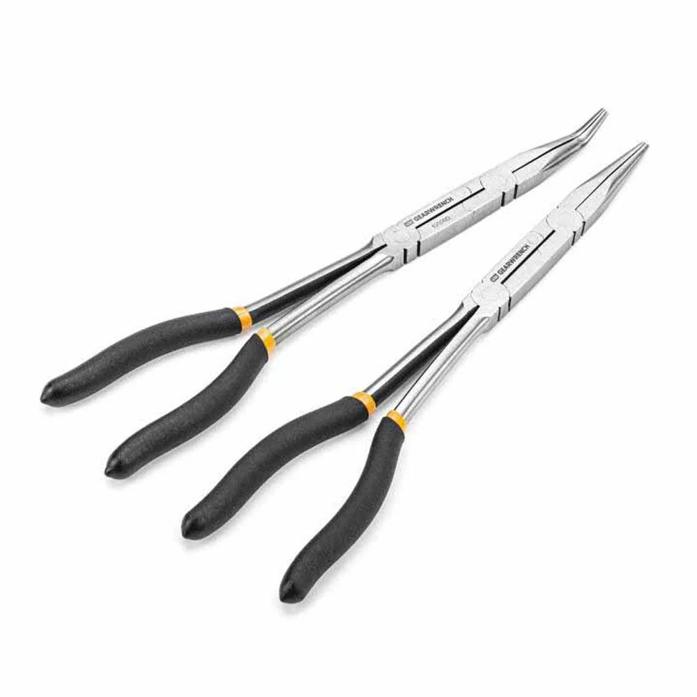 GearWrench 82106-06 2 Pc. Double-X Straight and 45 Degree Plier Set - Mactool Shop