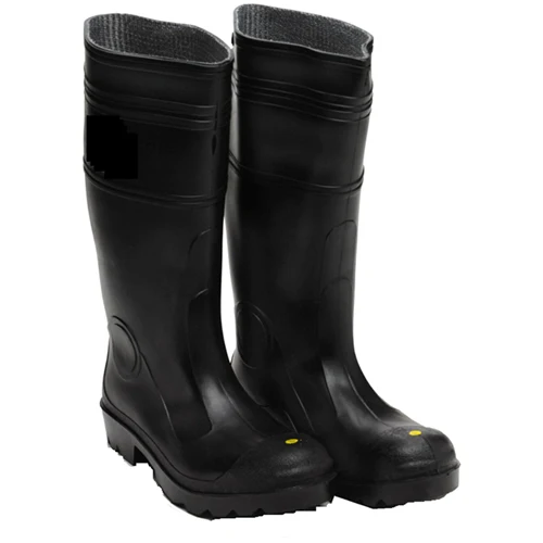 MarshallTown BPT8 14076 - Black Plain Toe Boots-Over the Foot-Size 8 - Mactool Shop