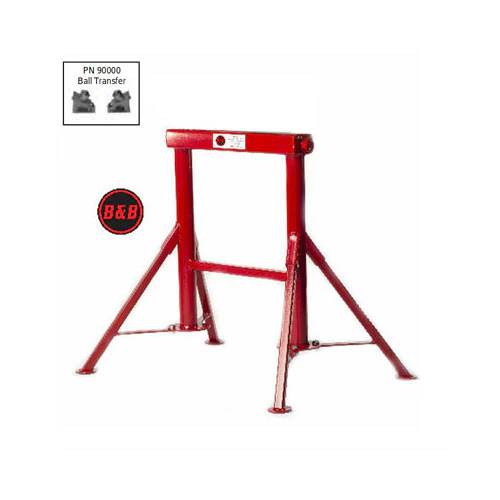 B&B Pipe Tools 4310 Adjustable Pipe Roller w/ Stainless Steel Ball Transfers - Mactool Shop