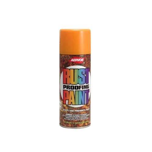 Aervoe 305 12 oz. Safety Orange DTM Rust Proof Enamel Any-Way Paint - Mactool Shop