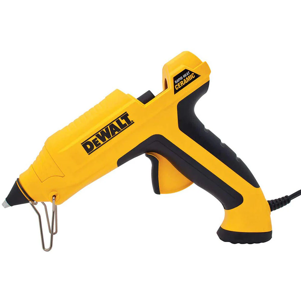 DeWalt DWHTGR50 Rapid Quick Heat Ceramic Glue Gun, Yellow - Mactool Shop