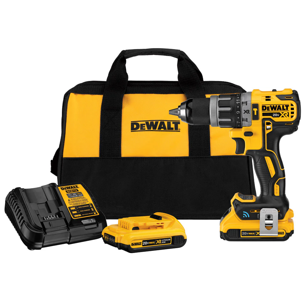 DeWalt DCD797D2 20V MAX XR Tool Connect Compact Hammerdrill Kit - Mactool Shop