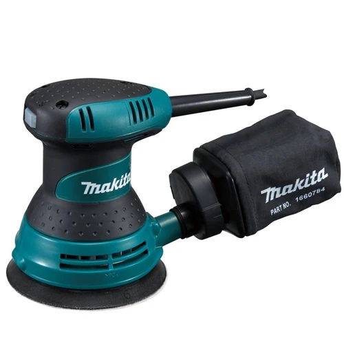 Makita BO5030K Random Orbit Sander Kit W/Case. Hook Loop 8 Hole 3amp. 12K RPM. - Mactool Shop
