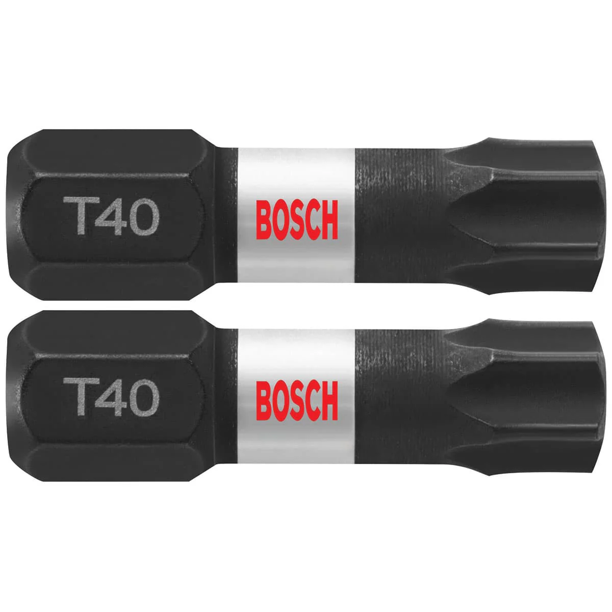 Bosch ITT40102 2 pc. Impact Tough 1 In. Torx #40 Insert Bits - Mactool Shop