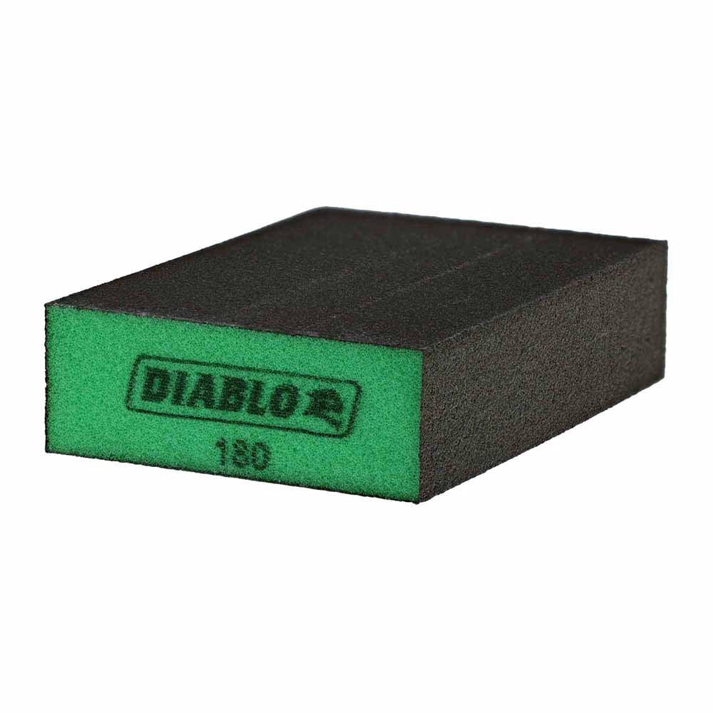 Diablo DFBLBLOSFN04G Large Flat 180-Grit (Ultra Fine) Sanding Sponge (4-Pack) - Mactool Shop