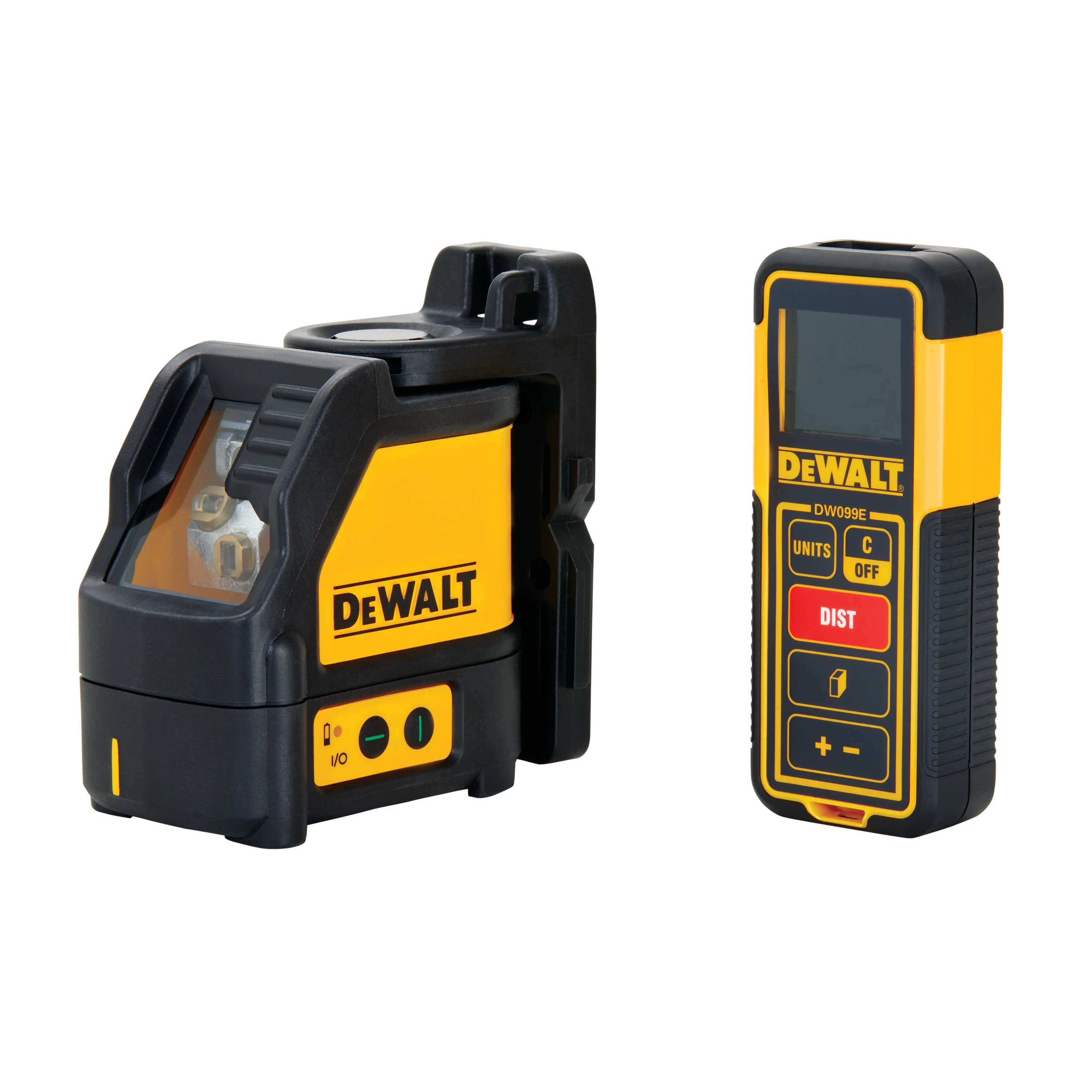DeWalt DW0889CG Green Line Laser Level & 100' Laser Distance Measurer - Mactool Shop