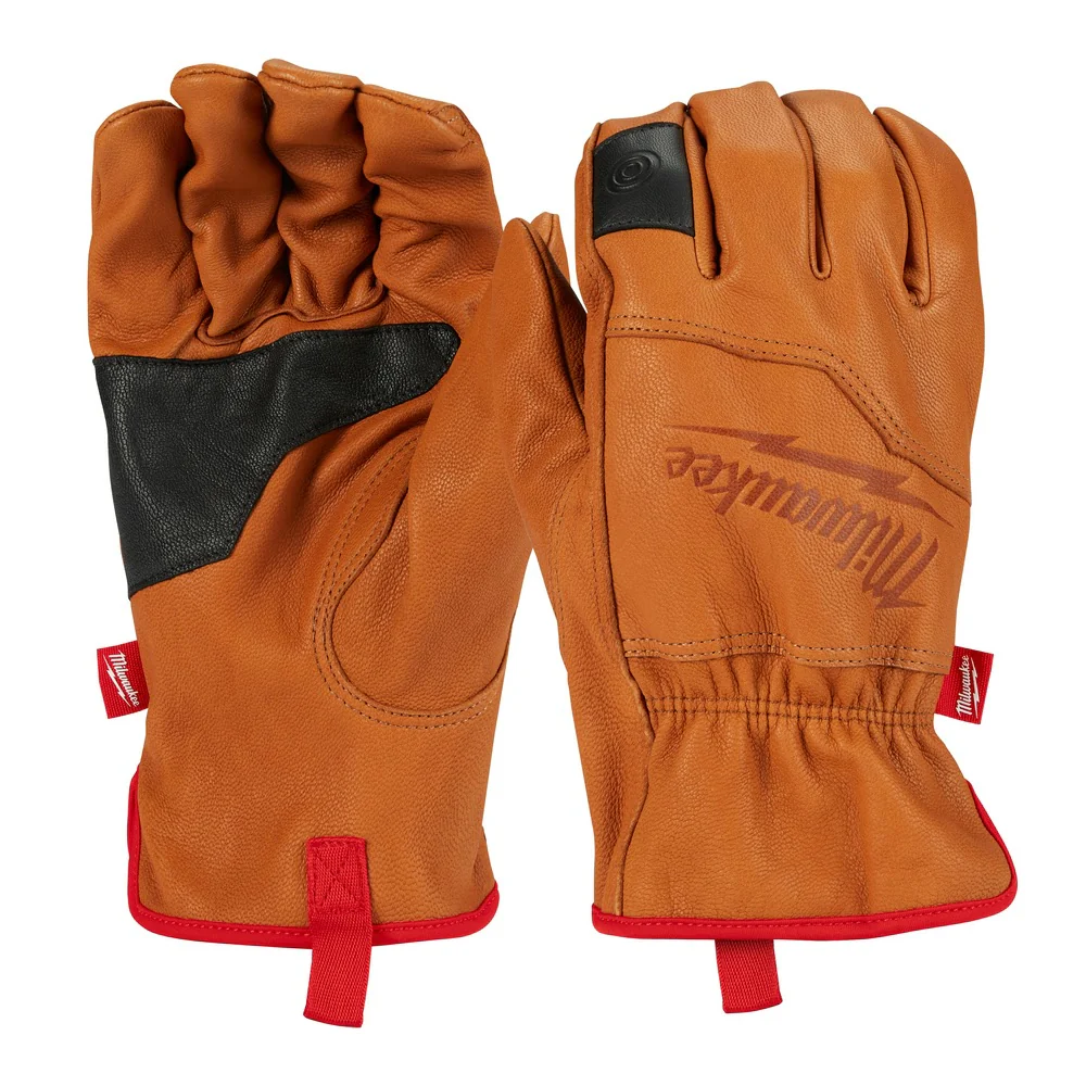 Milwaukee 48-73-0011 Goatskin Leather Gloves - Medium - Mactool Shop