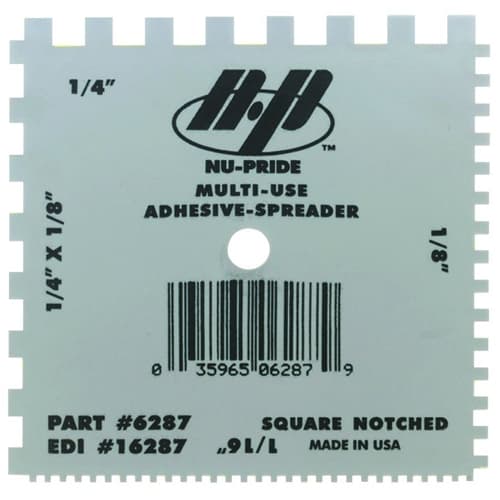 MarshallTown 6287 16287 - Plstc Ntch Spdr; 1/16SQ; 1/8SQ; 1/4SQ; 1/4 X 1/8SQ - Mactool Shop