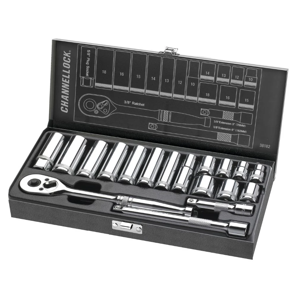 Channel Lock 38182 18-Piece 3/8