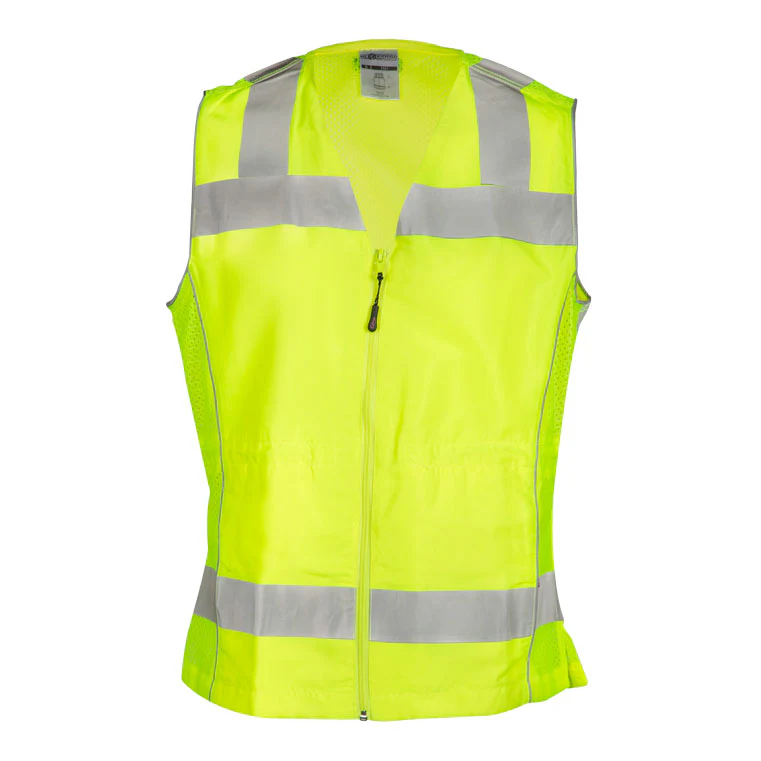 ML Kishigo 1521-L L Lime Premium Brilliant Series Ladies Fitted Vest - Mactool Shop