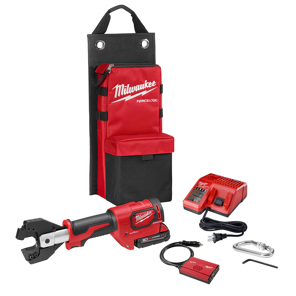Milwaukee 2672-21S M18 Force Logic Cable Cutter Kit With 477 ACSR Jaws - Mactool Shop